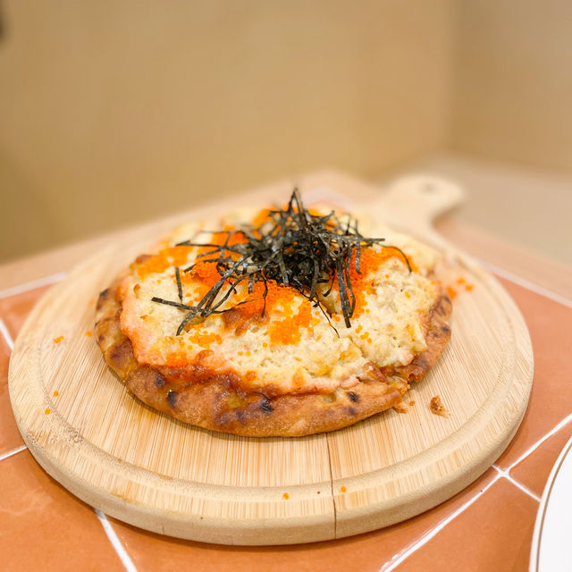 《🌿啟德Airside輕食新餐廳｜特濃抹茶🍵+明太子薄餅🍕》