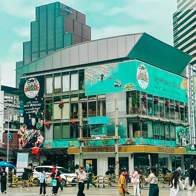 สวนผักโอ้กะจู๋ ร้านดังเชียงใหม่กลางสยามแสควร์ ซอย2