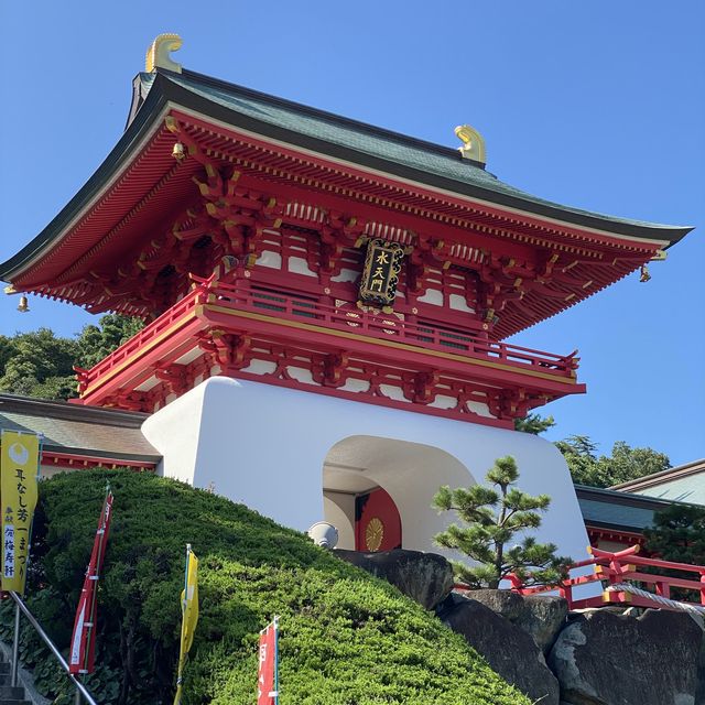 🇯🇵日本｜就像龍宮殿的朱紅色「赤間神宮」