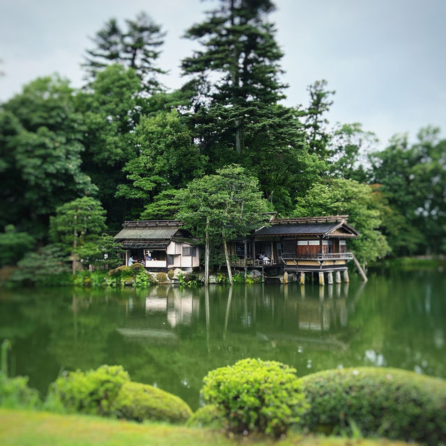 日本の四季の移り変わりが楽しめる庭園