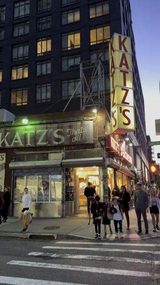 紐約 暴力好吃牛肉三明治Katz's Delicatessen