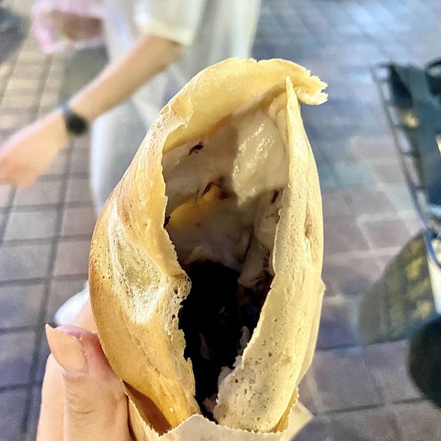 淡水超特別的小吃-石頭餅