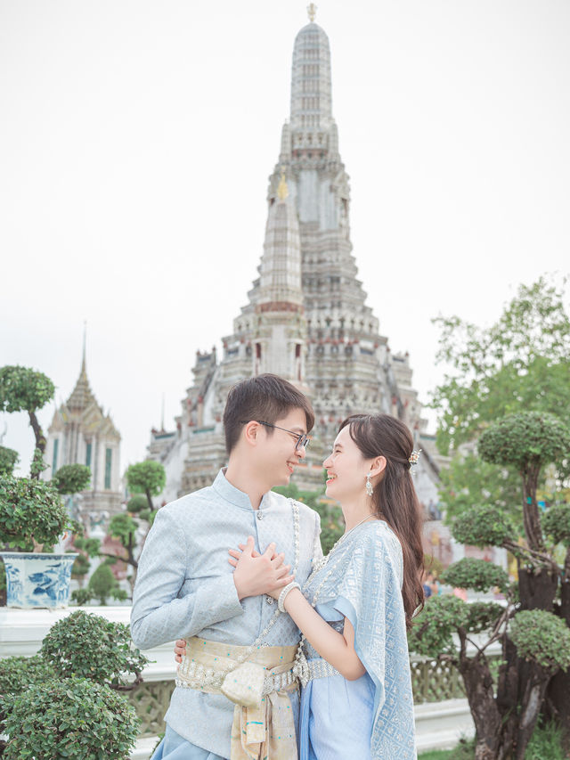 🇹🇭泰國｜黎明寺，華麗泰服體驗