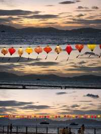 🌅「堅尼地城黃昏海濱，大自然之美。」✨️