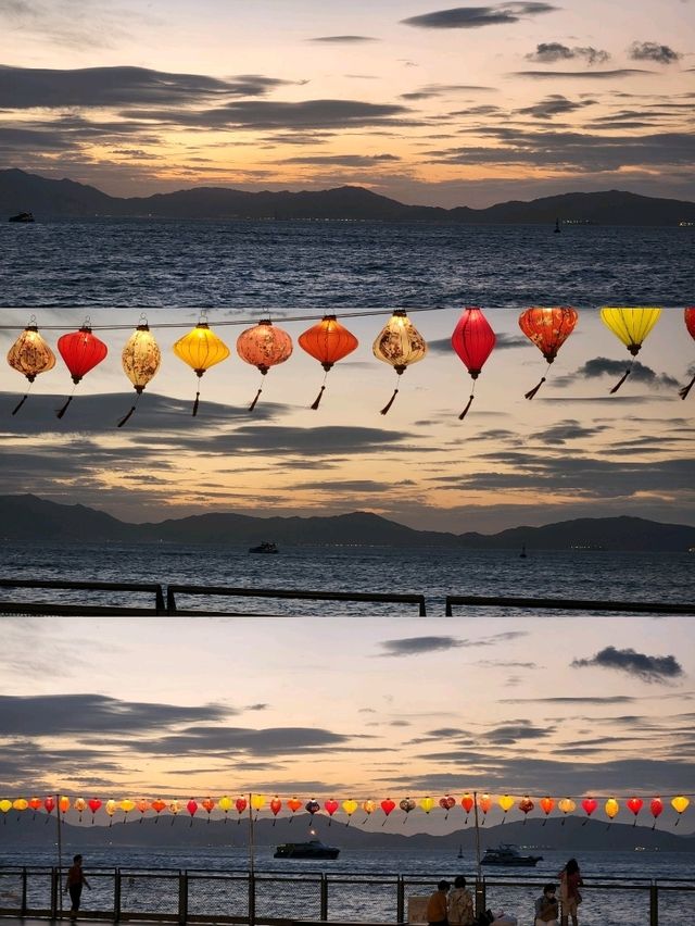🌅「堅尼地城黃昏海濱，大自然之美。」✨️