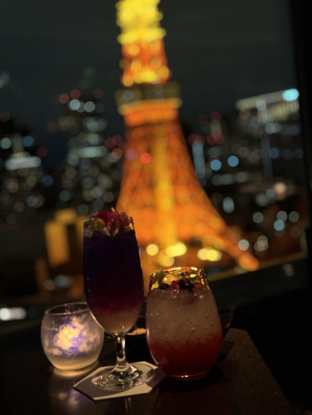 絕對不能錯過！坐擁東京鐵塔美景的Sky Bar🗼