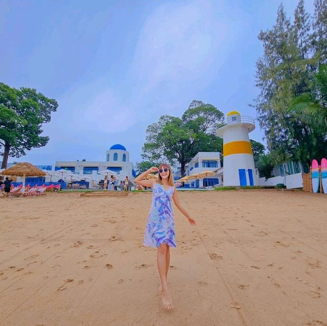 คาดฟ่ ที่พัก ที่เหมือนยกซานโตรินี่มาไว้ที่พัทยา