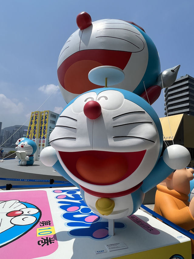 100%多啦A夢&Friends🤓香港星光大道免費特展🫶🏻