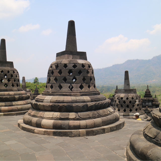 an impressive temple 