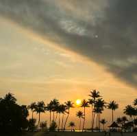 Sunset at Tanjong Beach Club Bar