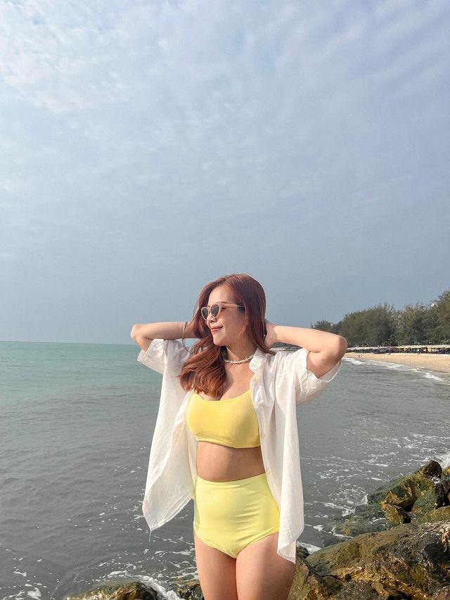 มุมถ่ายรูปสวยๆ หาดชะอำ 🏝️ ประจวบคีรีขันธ์