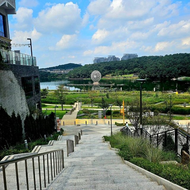 사색을 즐기기 좋은 동탄호수공원
