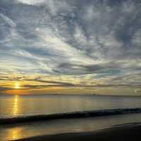 Sunset view at Aguila, Sebaste, Antique