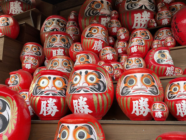 【勝だるま】箕面の勝尾寺