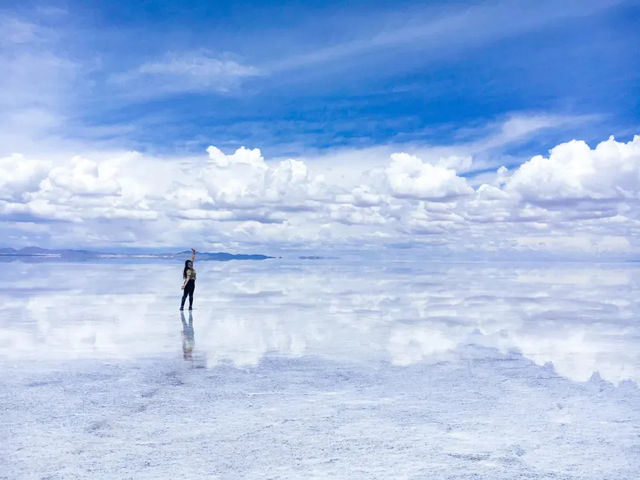 【ボリビア】まるで天界⁉︎ 360度すべて青空な絶景☁️