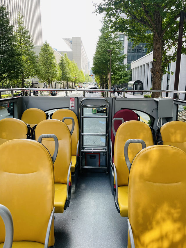 【東京都】東京を歩かずに観光できる！屋根なし2階建バスで車窓観光！！