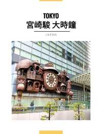 東京景點｜宮崎駿大時鐘打卡指南