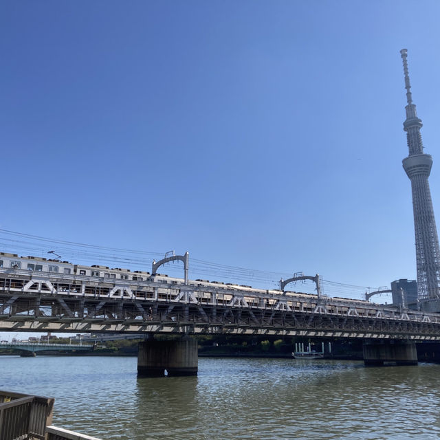 寧靜的東京都隱世秘境｜隅田川大橋