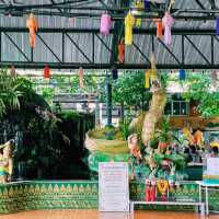 泰國曼谷素坤逸地區百年歷史寺廟景點馬哈布寺Wat Mahabut，適合拍照📸打卡冥想好去處