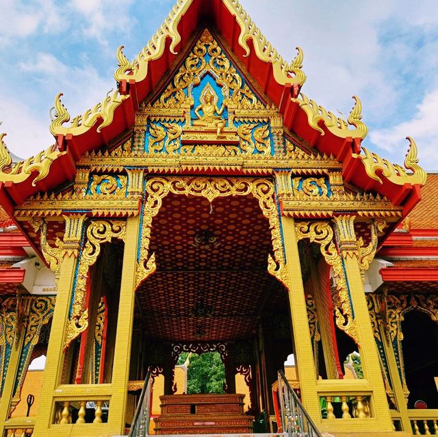 泰國曼谷素坤逸地區百年歷史寺廟景點馬哈布寺Wat Mahabut，適合拍照📸打卡冥想好去處