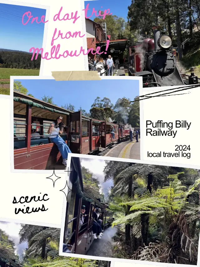 Day trip to Puffing Billy Railway 🚂