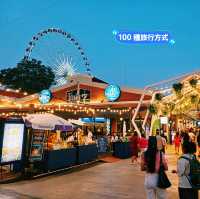 泰國曼谷標誌性景點:夜市摩天輪，拍照📸打卡好去處