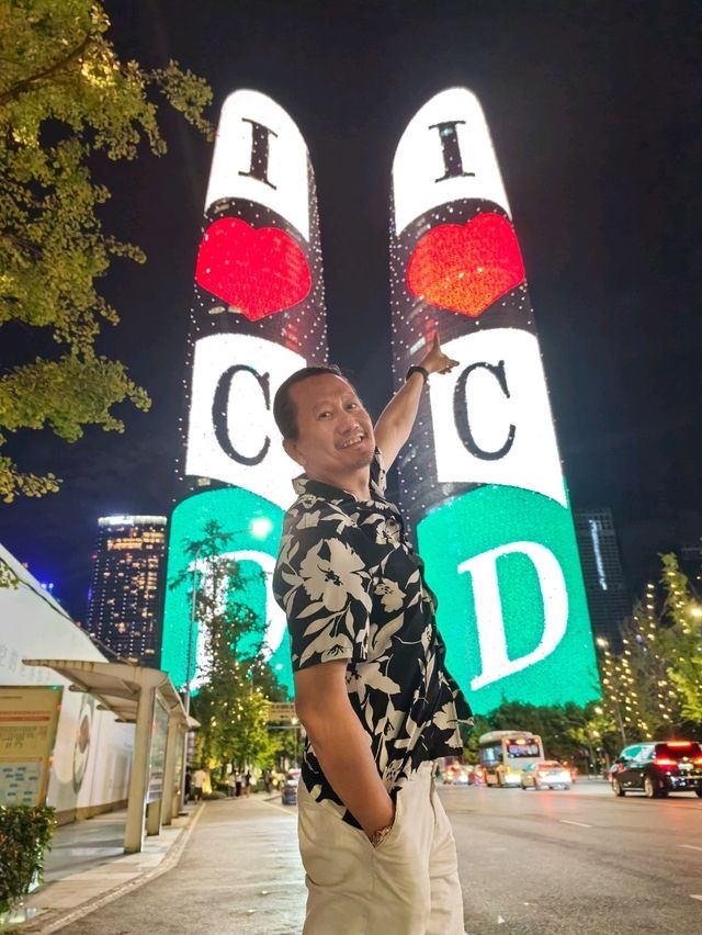Chengdu after Dark.