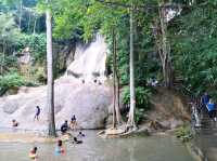 นั่งรถไฟ เที่ยวน้ำตก ไปน้ำตกไทรโยคน้อย