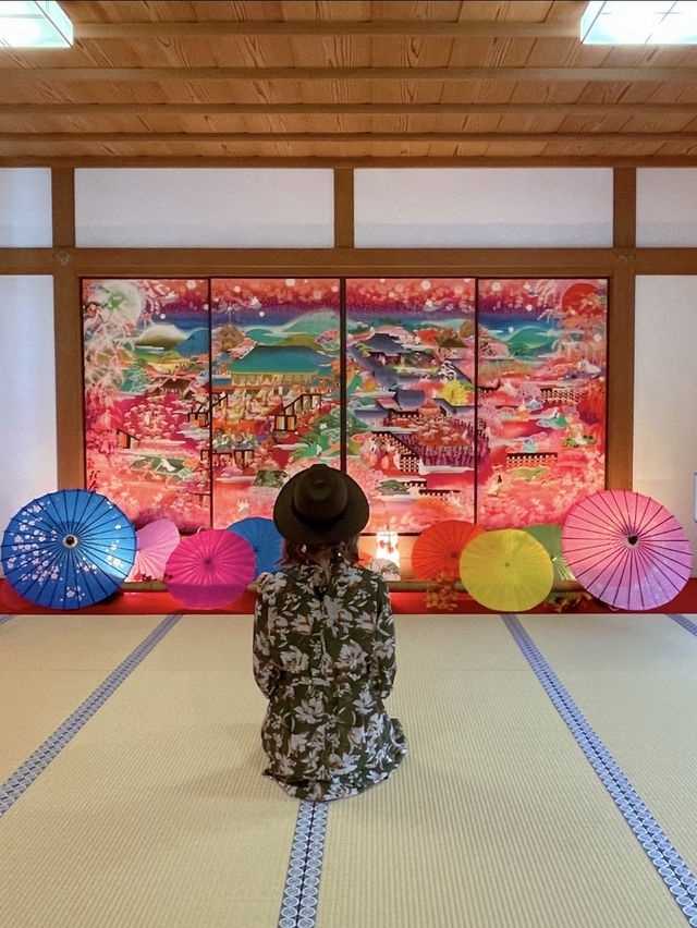 京都観光🥰🩷随心院🩷魅惑の和傘の光の祭典⛱️✨