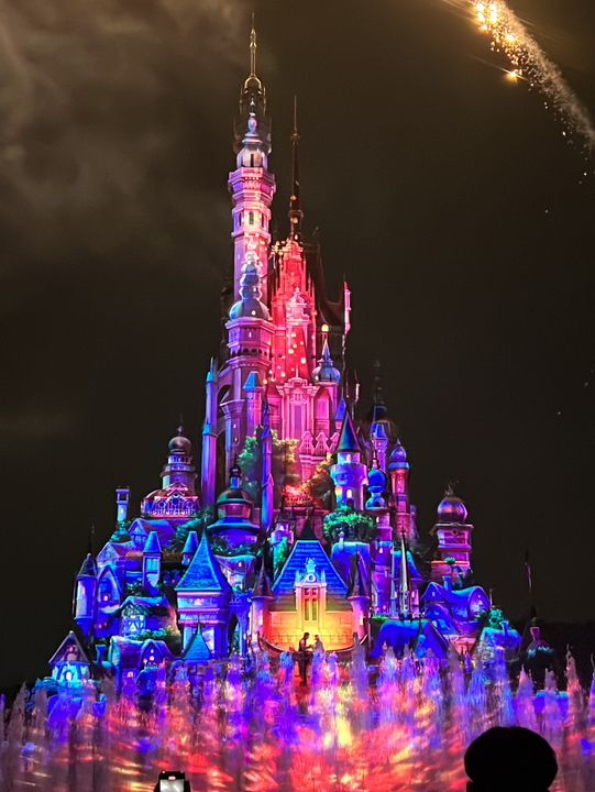 มาดูพลุที่ Hongkong Disneyland กันค่าาา