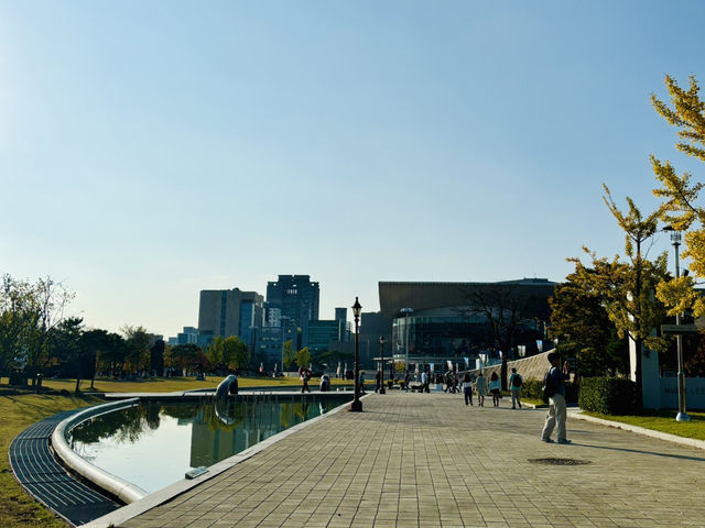 대전의 감각적인 정원