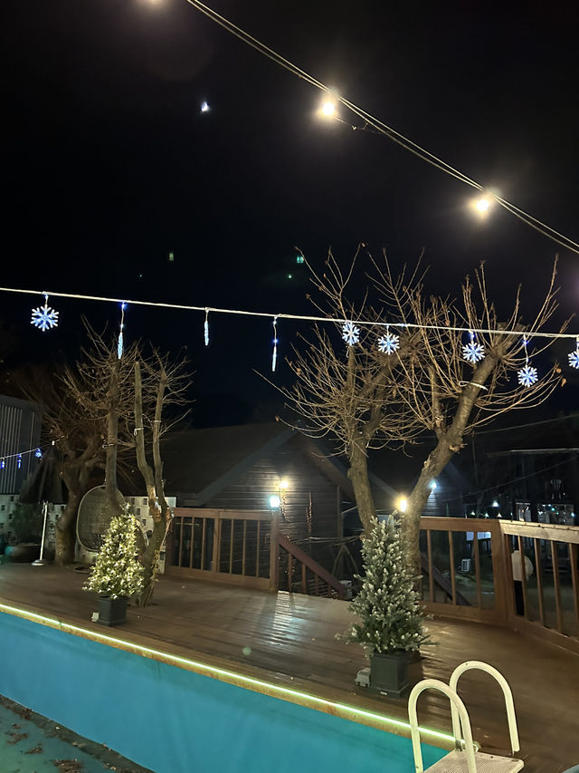 크리스마스 분위기 가득한 가평펜션💝🎄