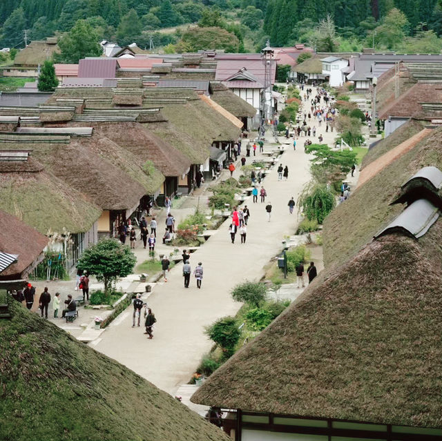 【福島県】江戸時代の風情が色濃く残る大内宿