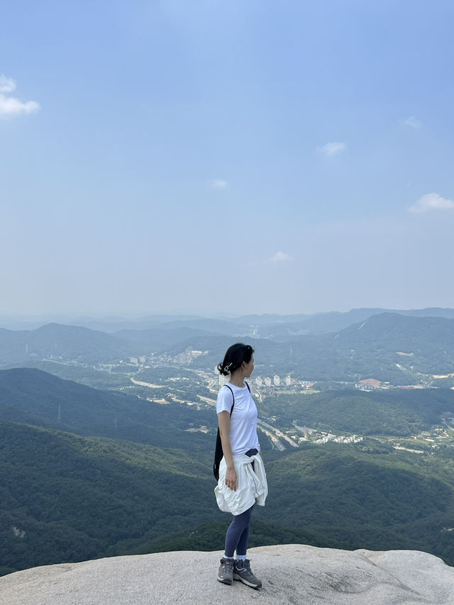 탁트인 뷰가 멋진 사패산