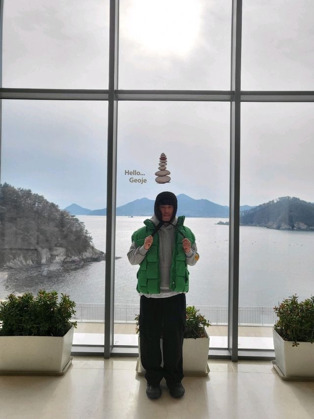곰돌이트리와 오션뷰 분식을 맛보는 거제도여행