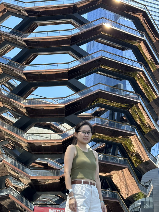 紐約遊🇺🇸The Vessel 紐約現代感地標