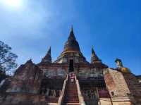 วัดเก่าแก่อยุธยา เจดีย์สูงที่สุดในอยุธยา เจดีย์ชัย