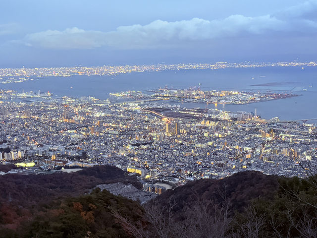 神戶｜日本三大夜景之一 摩耶山掬星台