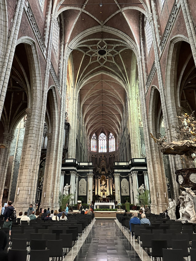 Interior of Saint Bavo’s Cathedral
