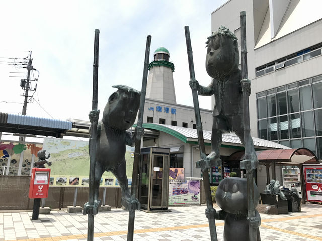 鳥取｜搭妖怪列車 來去境港找ゲゲゲ鬼太郎 