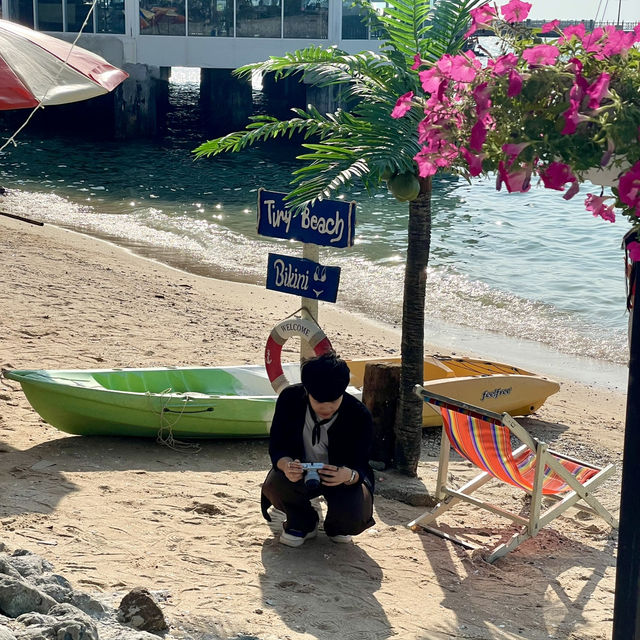 เกาะลับๆ บางแสนชลบุรี 📍Tiny Cafe island 