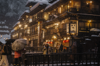 Ancient Village Ginzan Onsen – A Magical Winter Wonderland