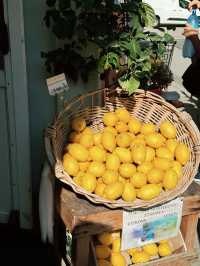 意大利🇮🇹五漁村🍋盛產檸檬💛黃色建築物🩵藍色的海