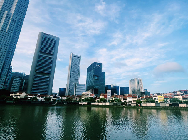 新加坡著名景點魚尾獅公園，適合拍照打卡親子遊