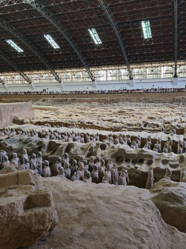 西安秦始皇陵博物館‐古代中國歷史最佳的地方🤩，真的很震撼！！🥹🤍