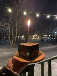 Celebrating birthday in Winter ❄️ 