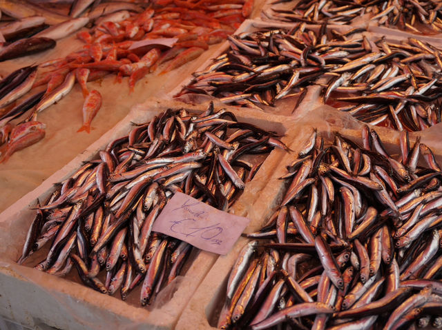【イタリア・カターニア】活気あるのシチリア半島で最も大きい魚市場