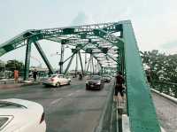 泰國曼谷著名橋景點：Phra Phutthayotfa Bridge。適合拍照打卡了觀光旅遊！ 