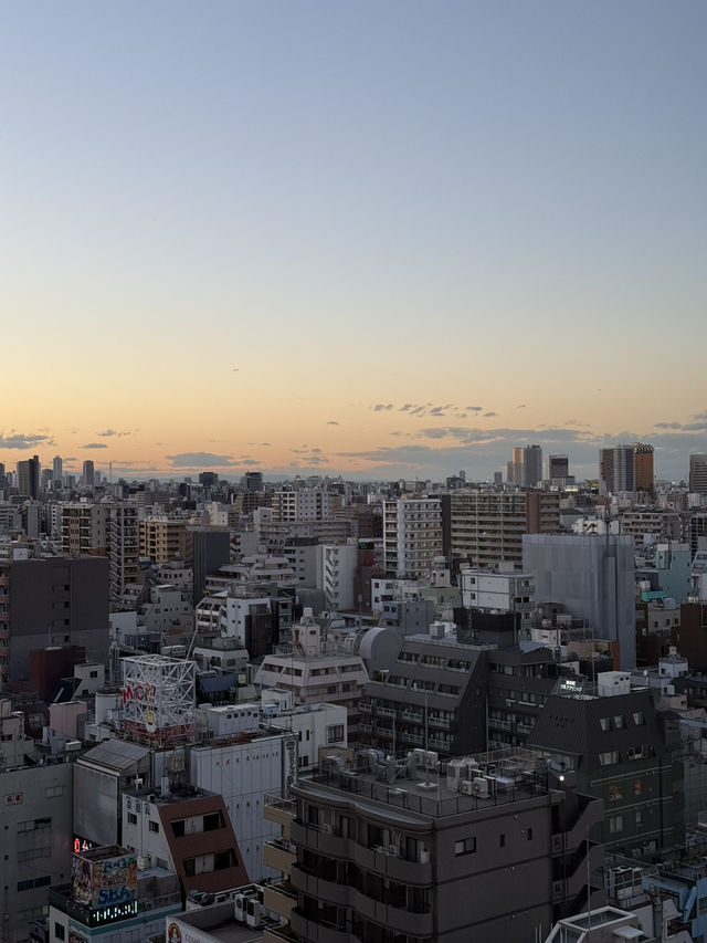 高空中觀賞晴空塔！樂天熊仔餅酒店！#東京酒店