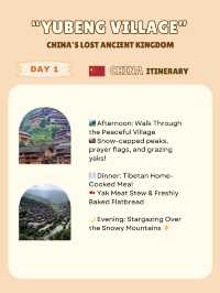 Yubeng Village itinerary 